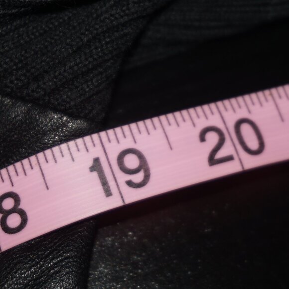 Vintage Y2k Catherine Malandrino Lambskin Leather Moto Jacket - Picture 7 of 8